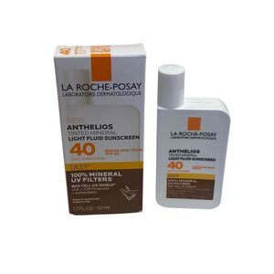 La Roche Posay Anthelios 40 Tinted Mineral Sunscreen 1.7 fl oz New Exp: 04/27